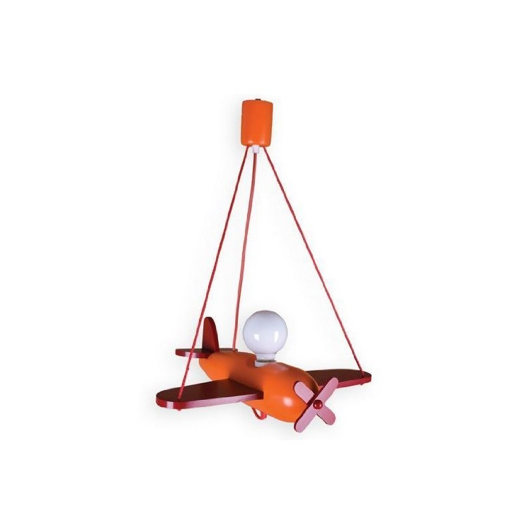 Lampada aereo CLIPPER lampadario grande 40cm x 70cm cameretta bimbo in legno.