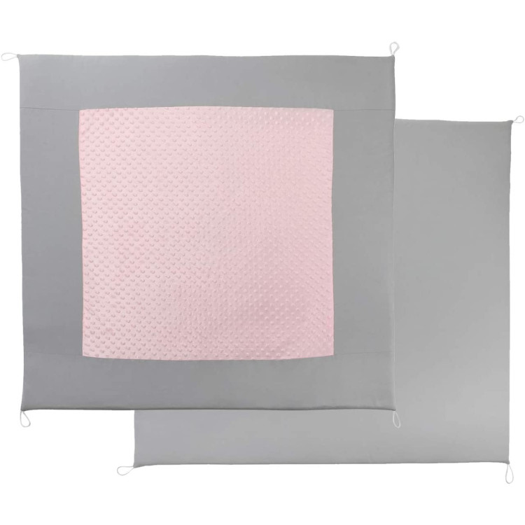 Bambi® Tenda indiana teepee in tessuto per cameretta bambini con tappetino e 3 simpatici cuscini. Tipi 3 Animali. (celeste)