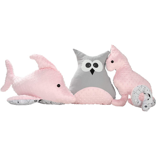 Bambi® Tenda indiana teepee in tessuto per cameretta bambini con tappetino e 3 simpatici cuscini. Tipi 3 Animali. (celeste)