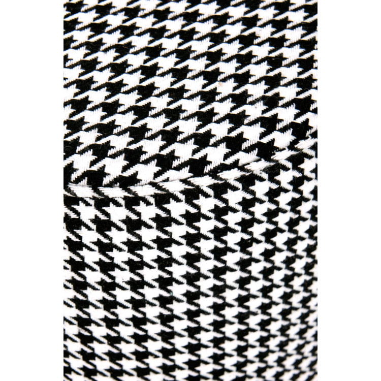 ARUNA. Pouf tondo glamour moderno