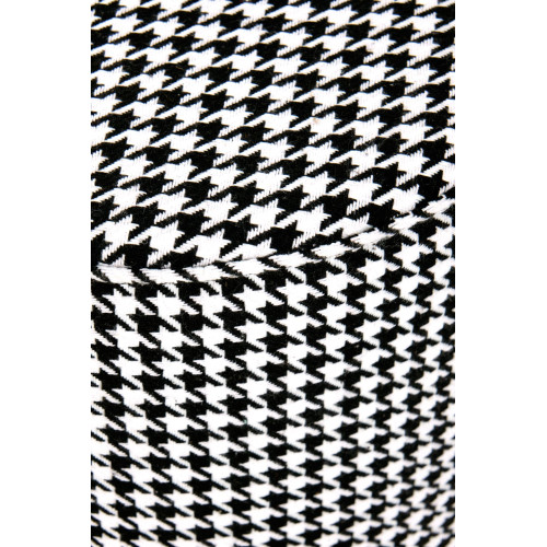 ARUNA. Pouf tondo glamour moderno