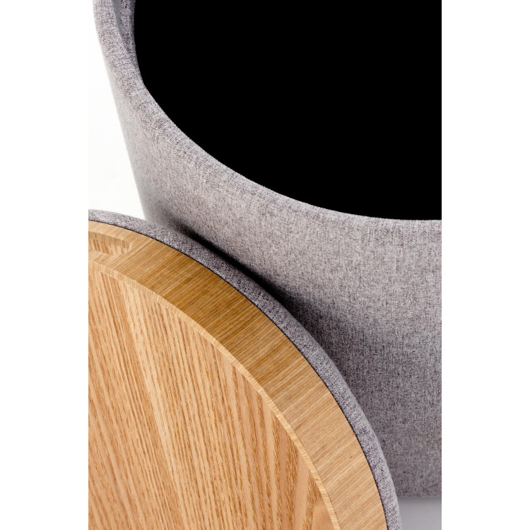 AVIKO. Set di due pouf con contenitore