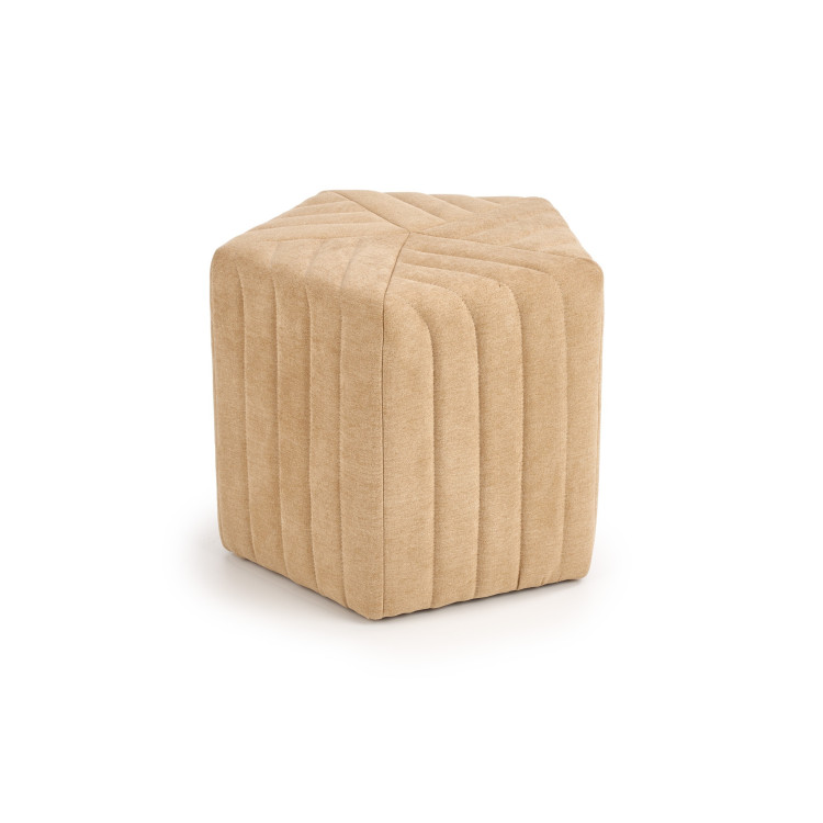 HEXA 2. pouf beige