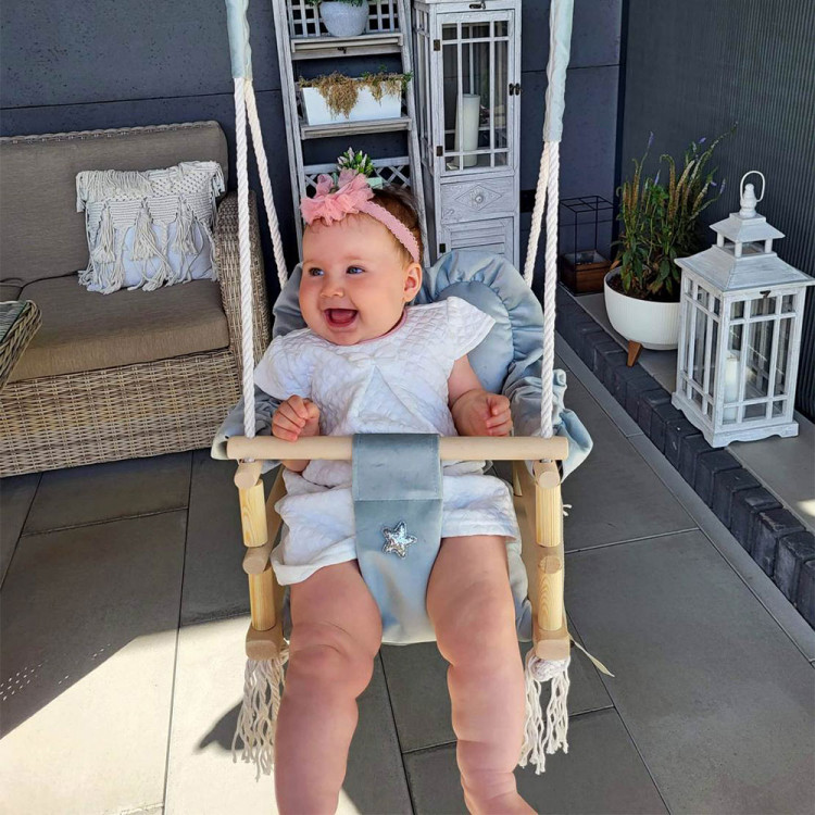 Altalena CUORE 3 in 1 con cintura di sicurezza...