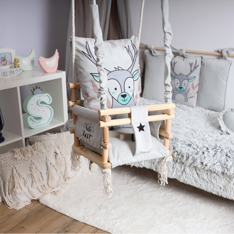 Altalena per bambini da 9 mesi in su -...