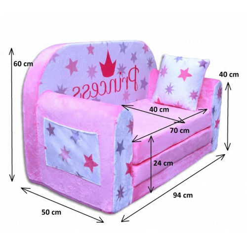 Mini sofa, divanetto apribile 2