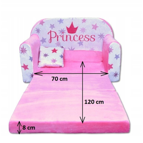 Mini sofa, divanetto apribile  Elefant Green.