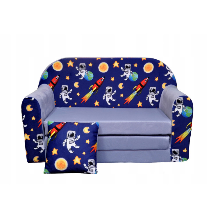 Mini sofa, divanetto apribile  Princess Unicorn.